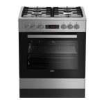 გაზქურა BEKO FSE 62320 DX SUPERIA