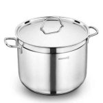 უჟანგავი ფოლადის ქვაბი KORKMAZ A1026 DEEP CASSEROLE 26X16 სმ / 8,5 ლიტრი
