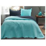 COLORMIX საწოლის საფარი ლურჯი-ანტრასიტ 1 კაციანი